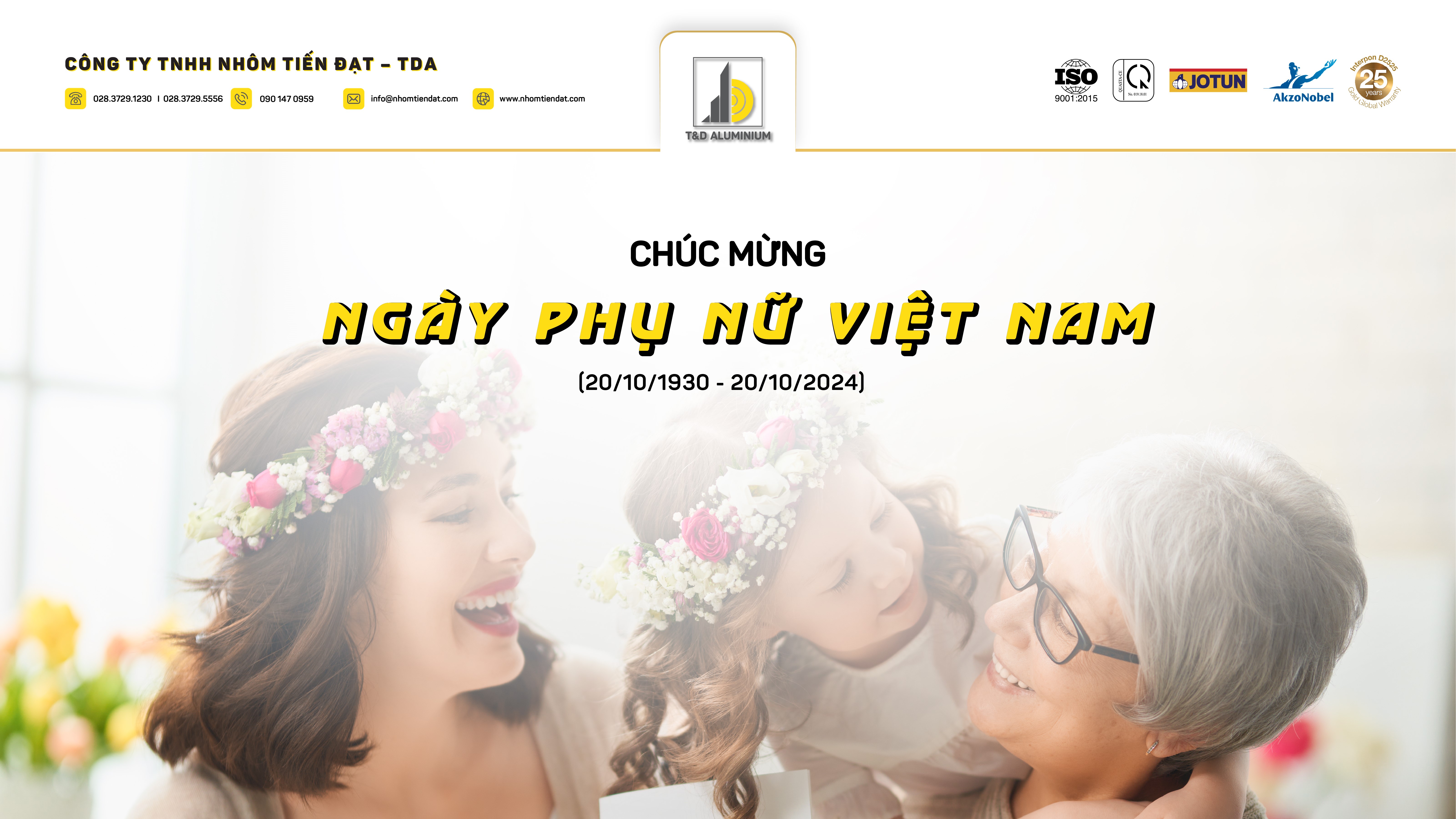 CHÚC MỪNG NGÀY PHỤ NỮ VIỆT NAM 20/10